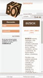 Mobile Screenshot of bizbox.es